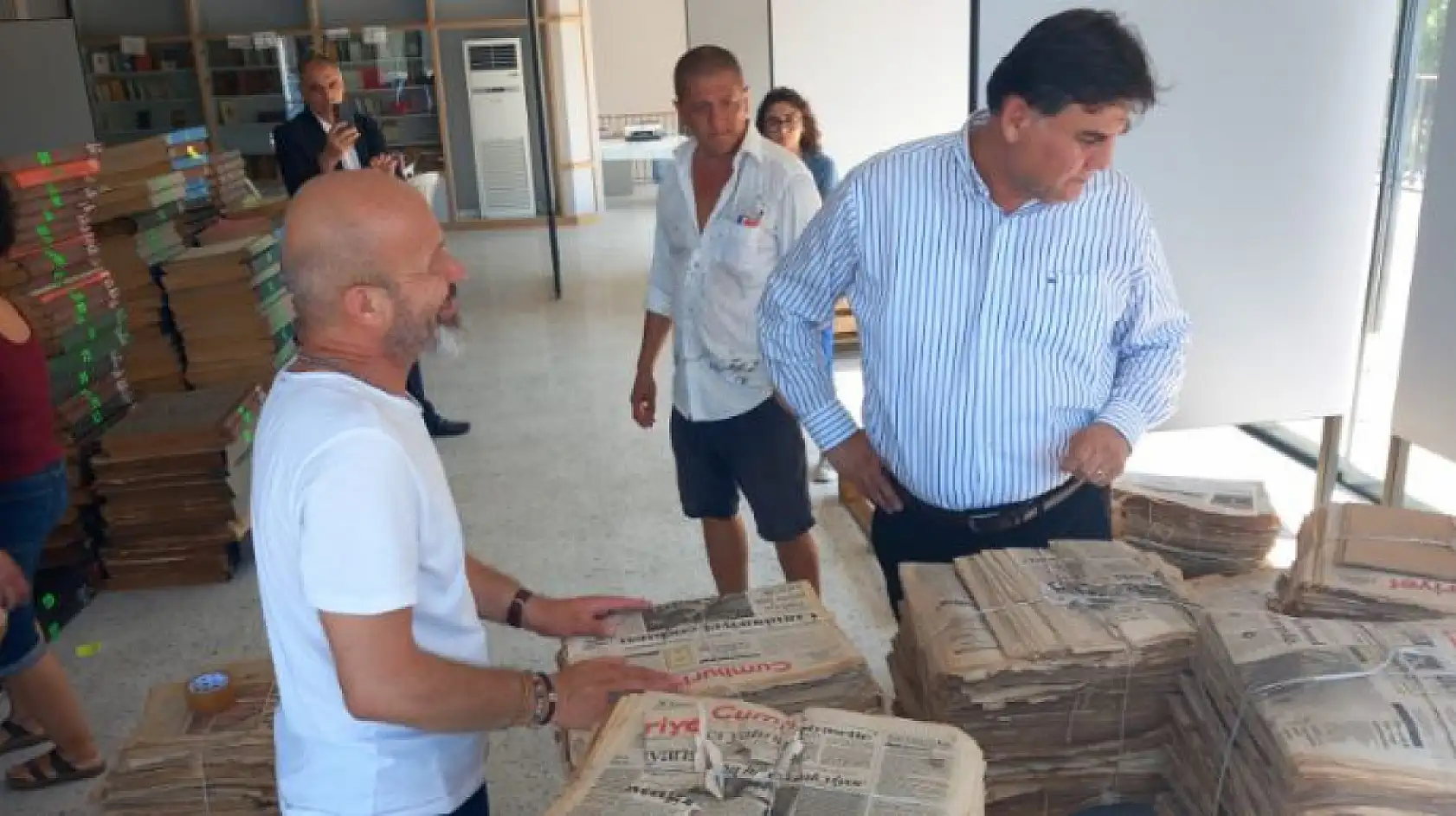 Cumhuriyet Gazetesi Arşivi Yeniden Fethiye'de