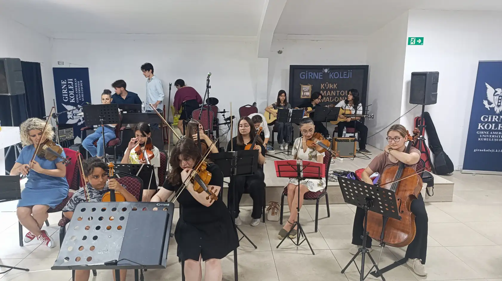 Fethiye Poli Orkestrası konser hazırlıklarını sürdürüyor