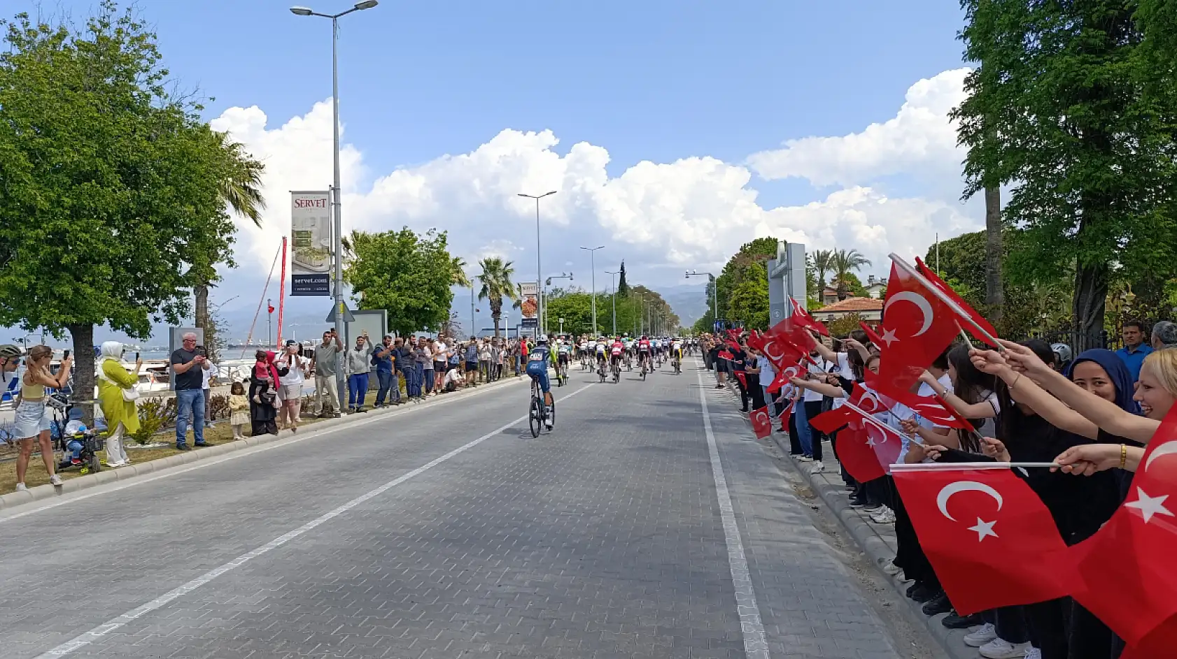 60.Cumhurbaşkanlığı Bisiklet Turu'nun Fethiye-Marmaris Etabı başladı