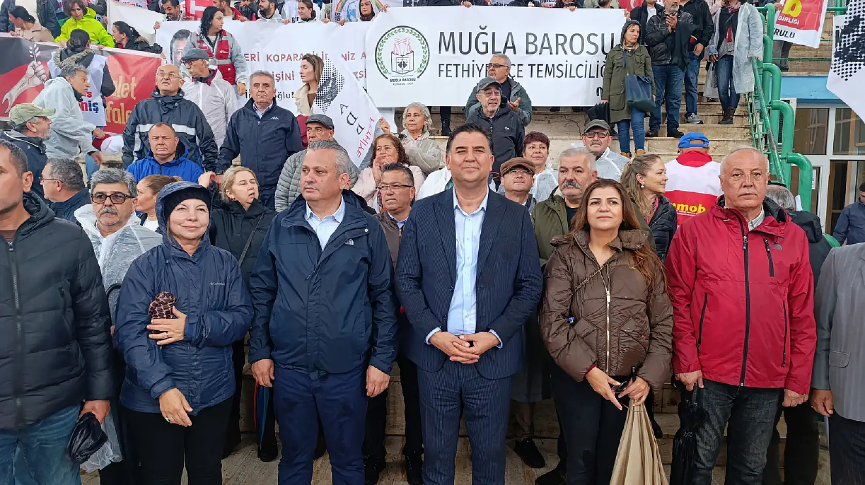 Fethiye'de 1 Mayıs İşçi Bayramı yürüyüşü gerçekleşti