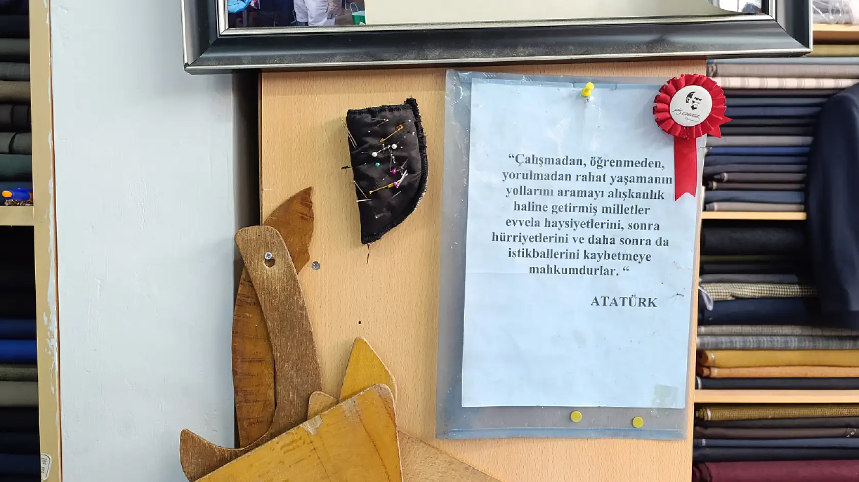 Fethiye'de hazır giyim pahalı, vatandaş tadilata yöneliyor