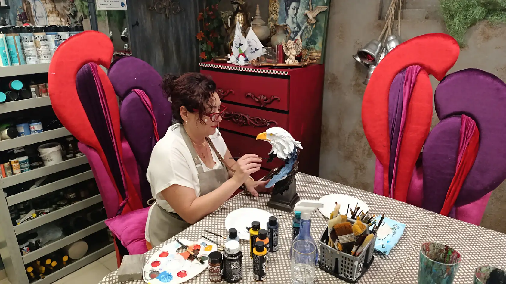 Fethiye'de sanatla terapinin buluşma adresi: Misterio Art & Deco Sanat Atölyesi