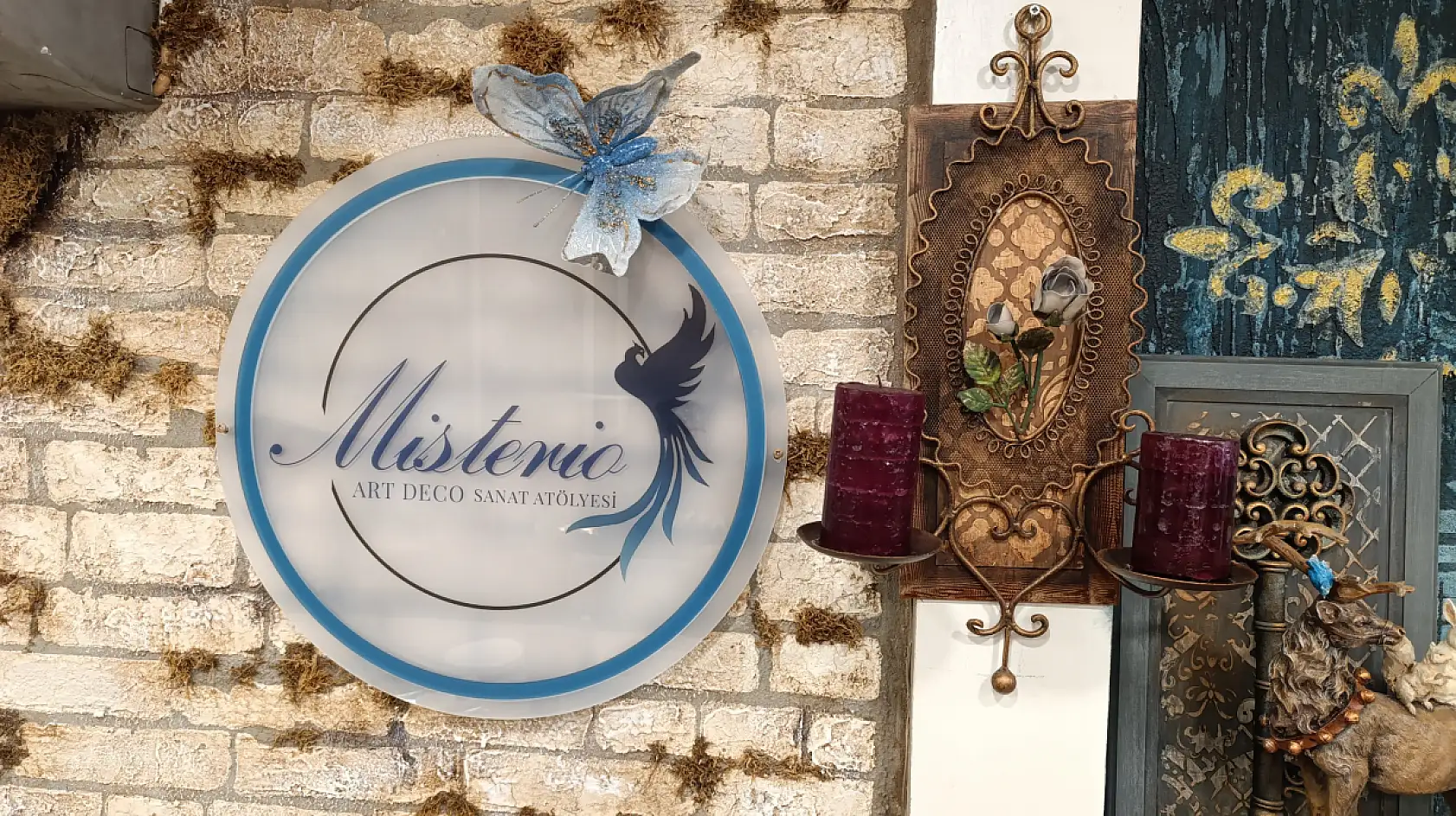 Fethiye'de sanatla terapinin buluşma adresi: Misterio Art & Deco Sanat Atölyesi