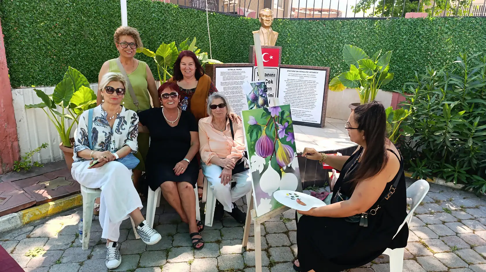 Fethiye Halk Eğitim Merkezi'nde Sergi Açılışı Gerçekleştirildi