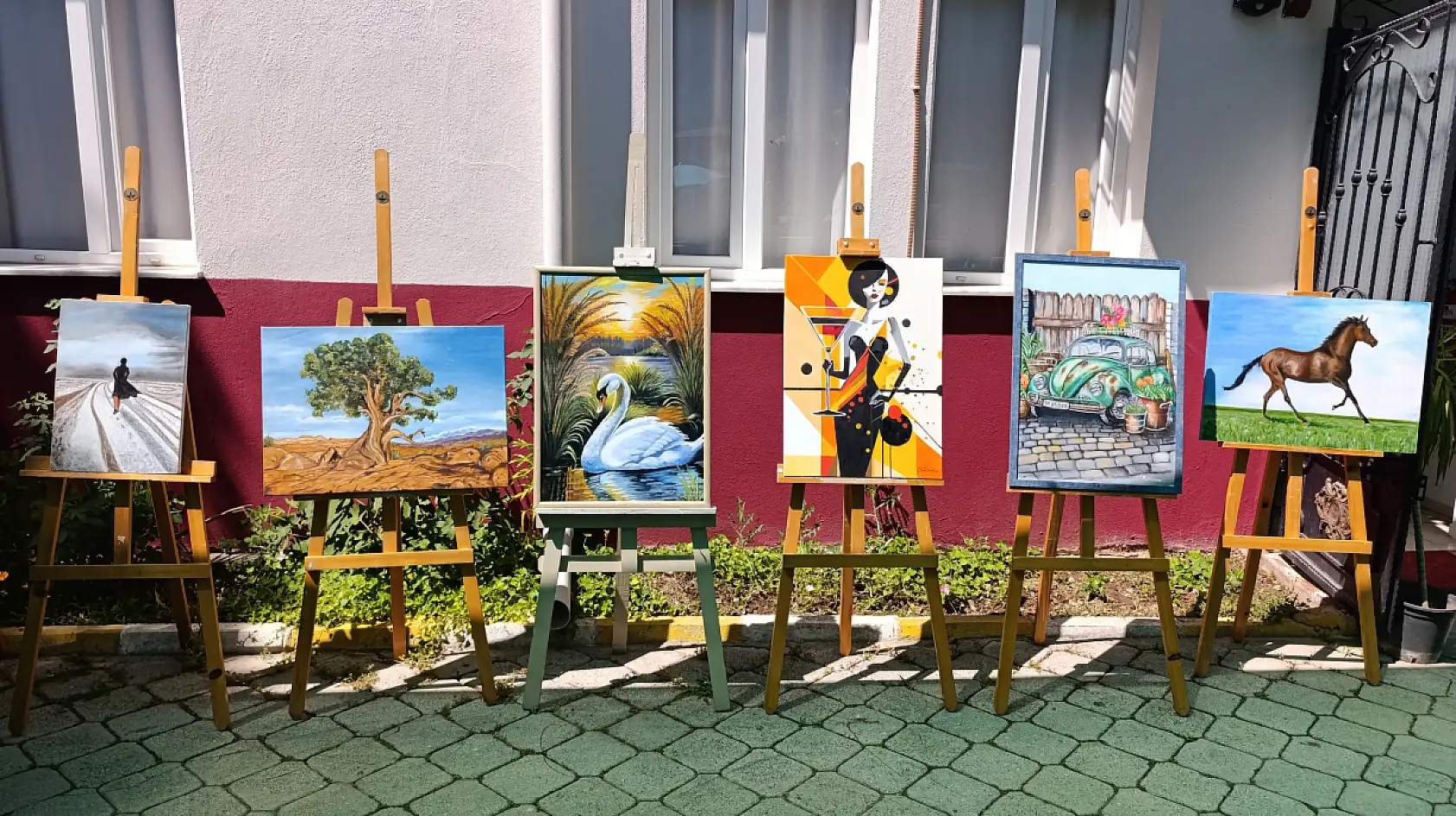 Fethiye Halk Eğitim Merkezi'nde Sergi Açılışı Gerçekleştirildi