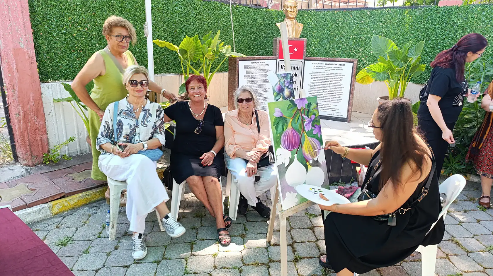 Fethiye Halk Eğitim Merkezi'nde Sergi Açılışı Gerçekleştirildi