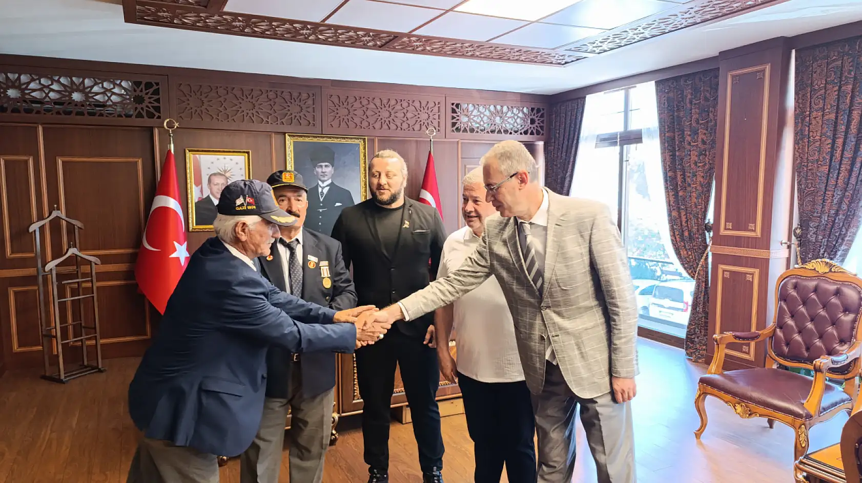 Fethiye Kaymakamlığı'nda Kurban Bayramı öncesi bayramlaşıldı