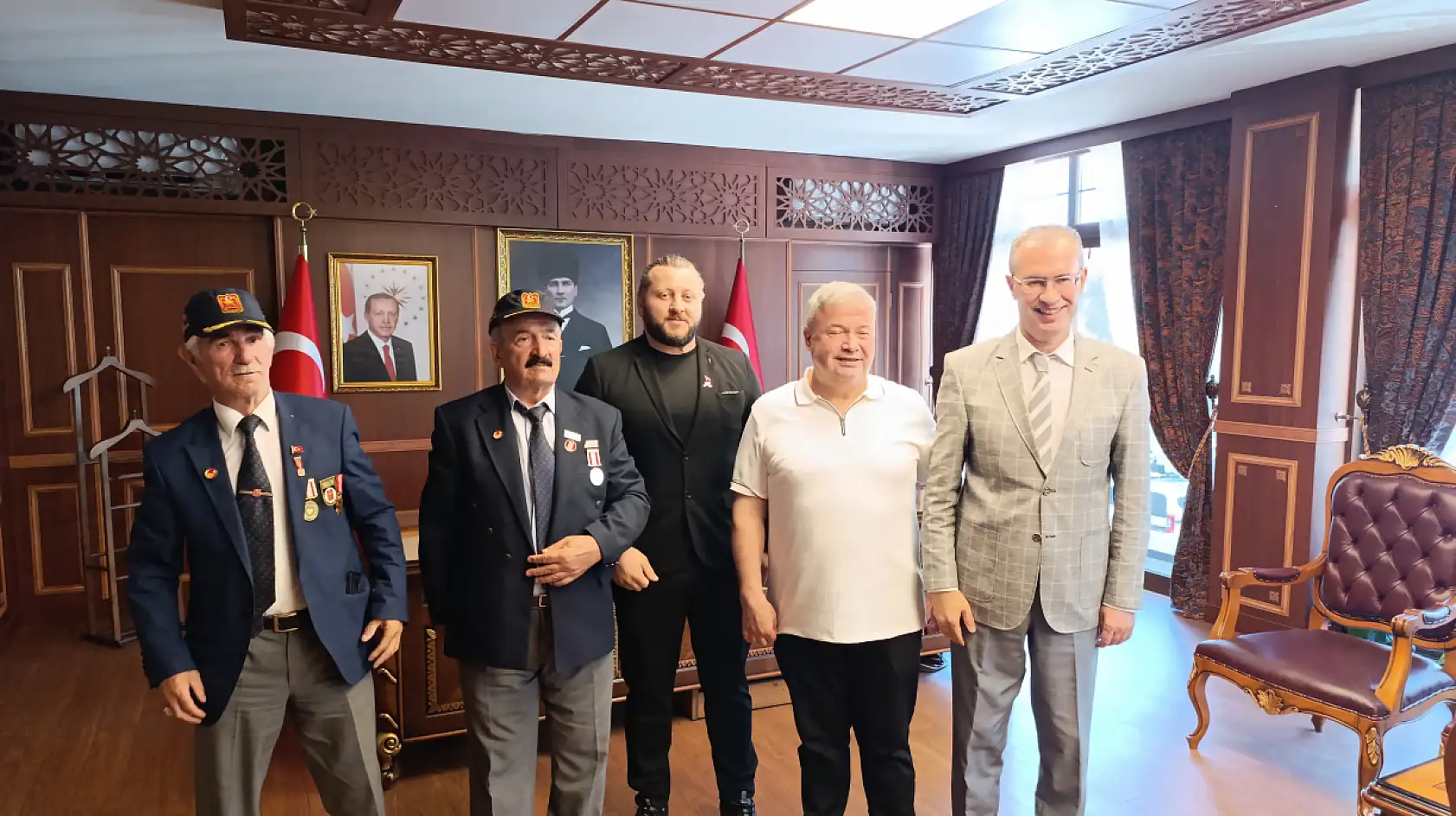 Fethiye Kaymakamlığı'nda Kurban Bayramı öncesi bayramlaşıldı