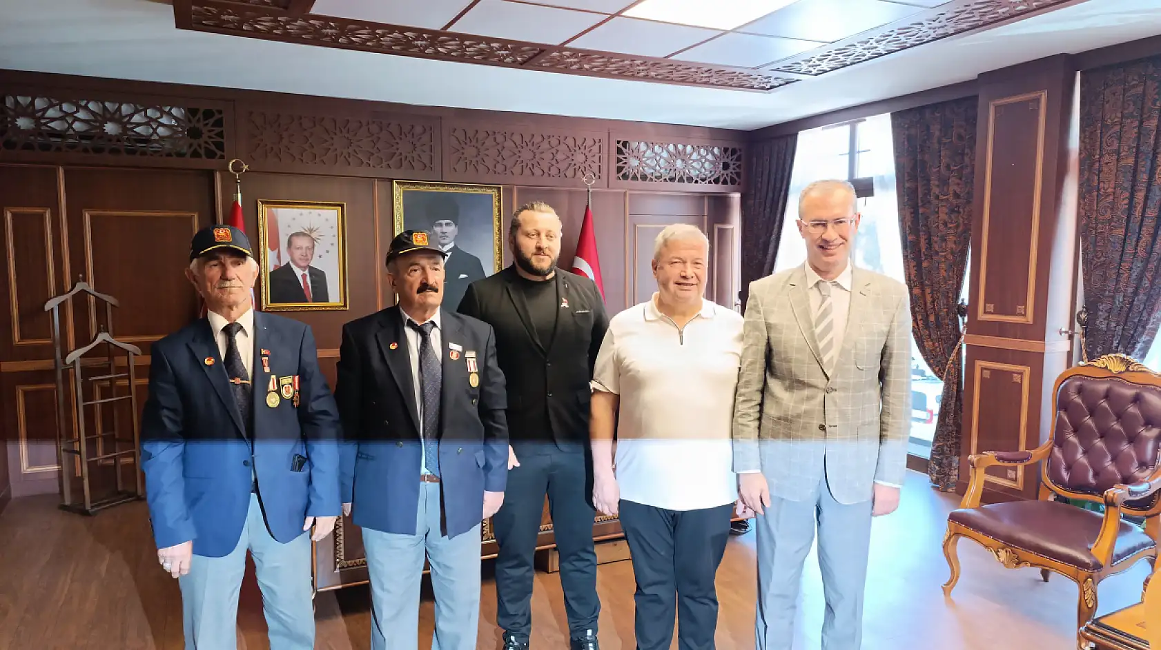 Fethiye Kaymakamlığı'nda Kurban Bayramı öncesi bayramlaşıldı