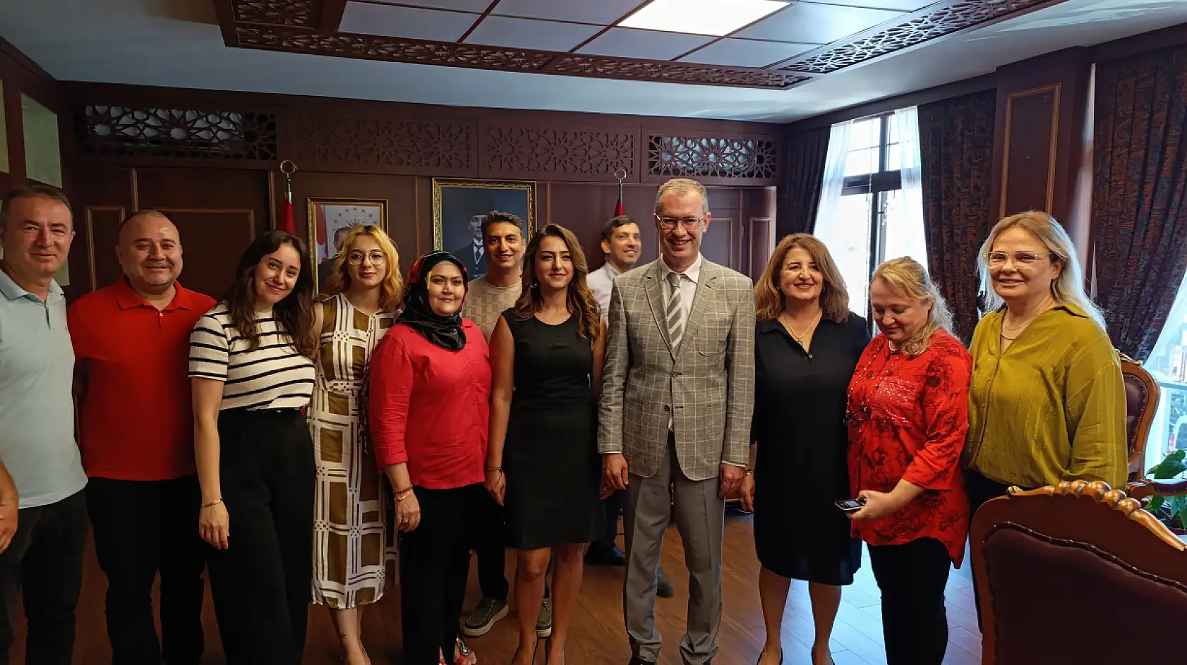 Fethiye Kaymakamlığı'nda Kurban Bayramı öncesi bayramlaşıldı