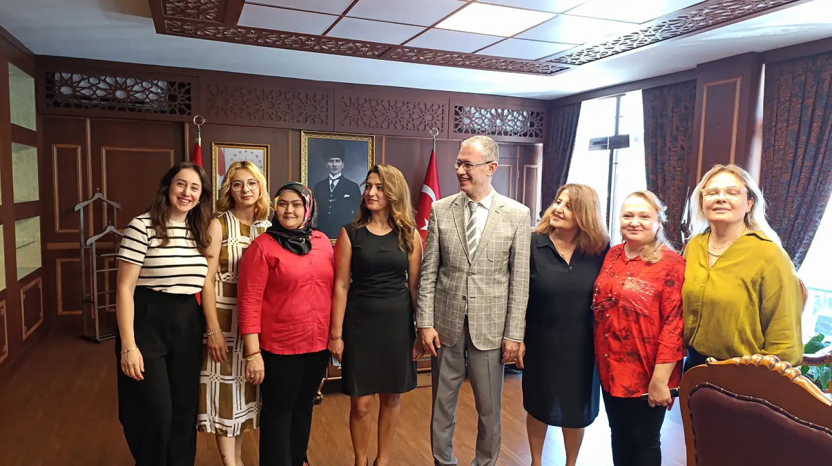 Fethiye Kaymakamlığı'nda Kurban Bayramı öncesi bayramlaşıldı