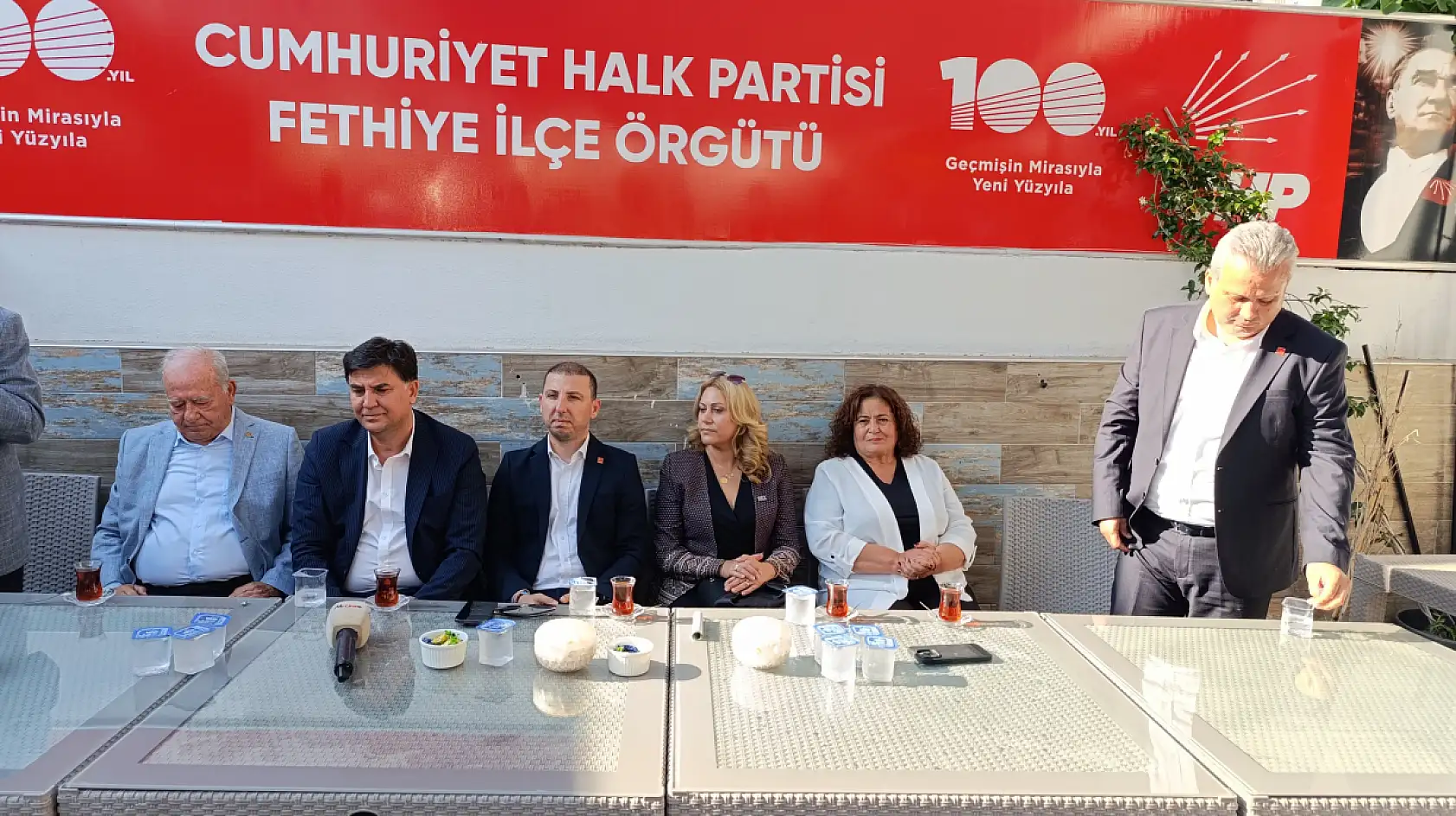 CHP Fethiye'de Kurban Bayramı öncesi bayramlaşma töreni