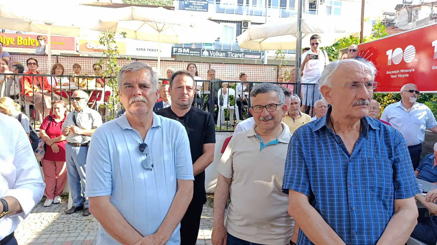 CHP Fethiye'de Kurban Bayramı öncesi bayramlaşma töreni