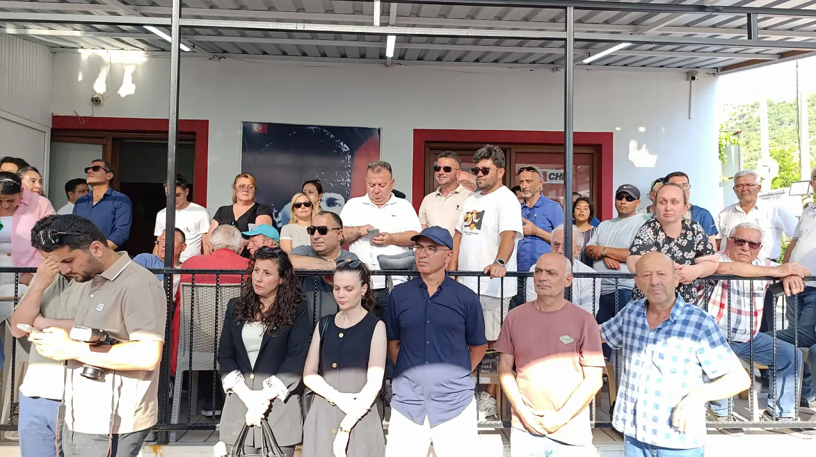 CHP Fethiye'de Kurban Bayramı öncesi bayramlaşma töreni