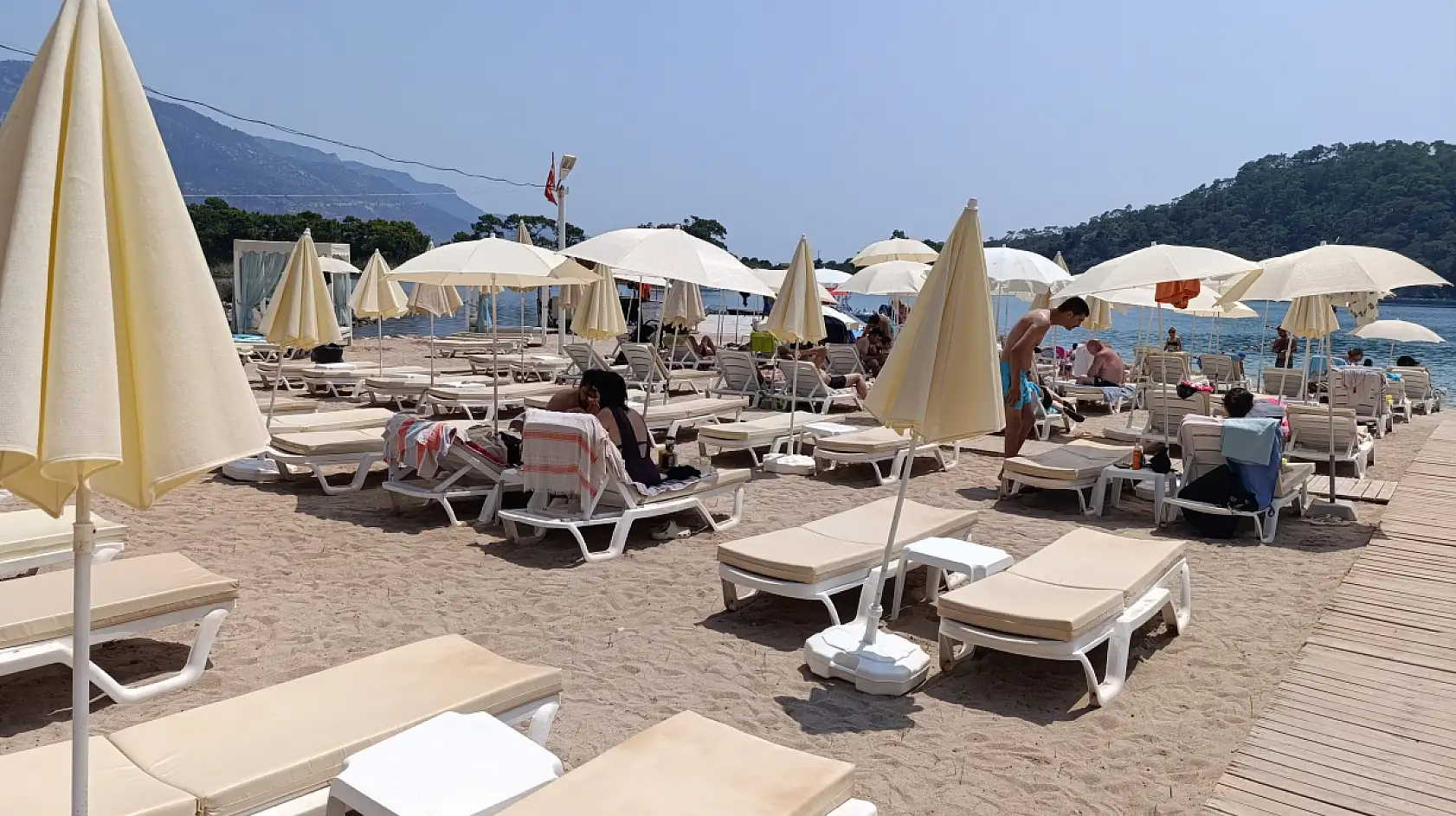 Ölüdeniz'de otellerde doluluk oluştu, Şef Çantalı: 'Bayramı güzel geçirdik'