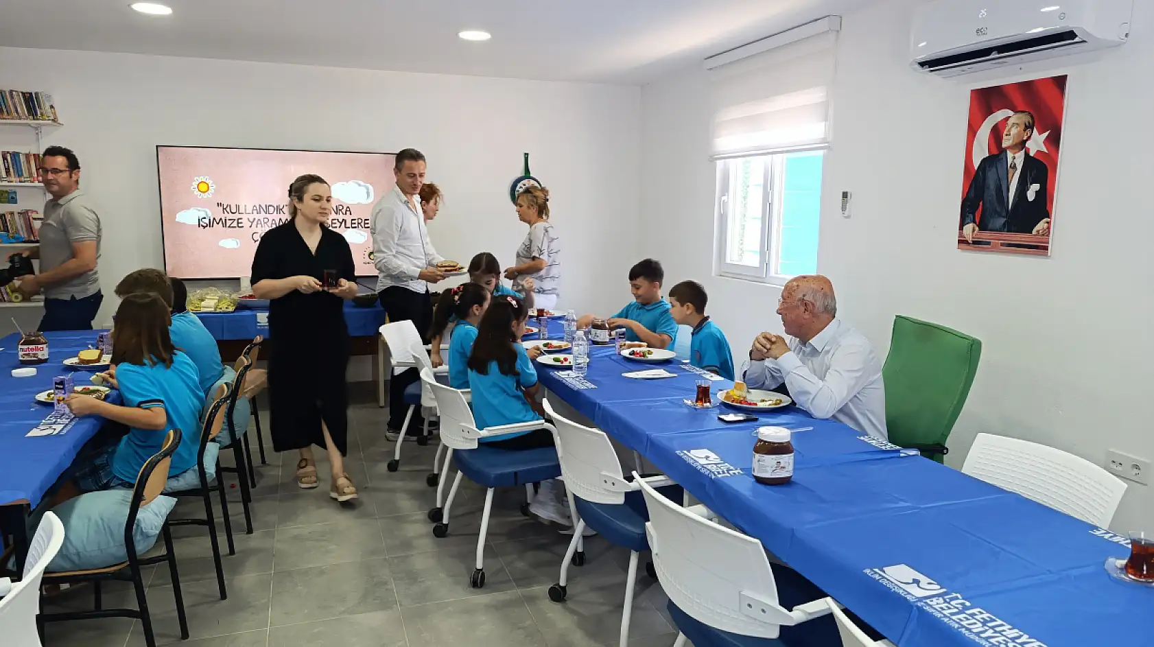 Fethiye'de 'Okullar Arası Atık Pil Toplama Yarışması' sonuçları belli oldu