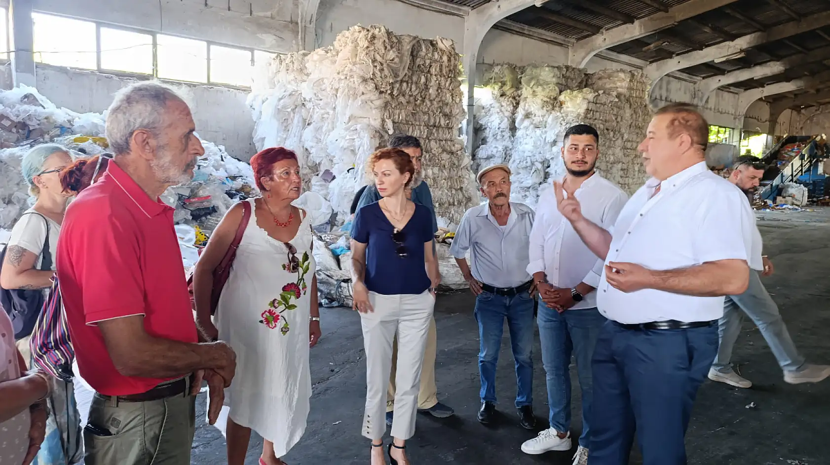 FETAV ile MUÇEP, KAYDEM Atık İşleme Tesisi'nde teknik gezi yaptı