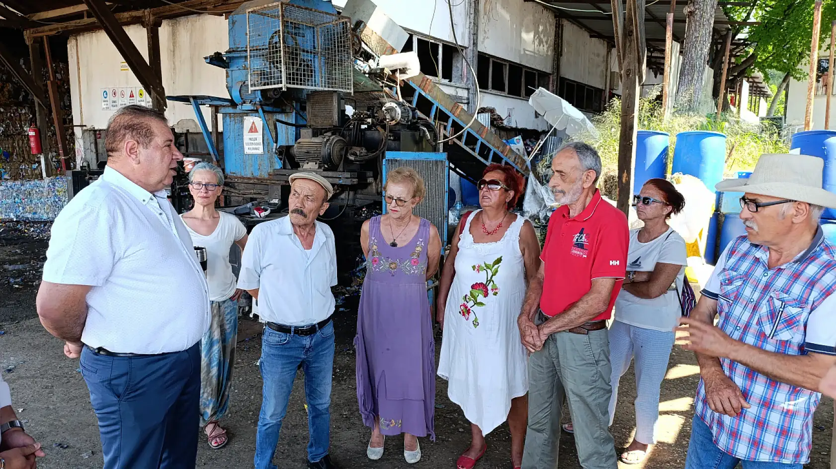 FETAV ile MUÇEP, KAYDEM Atık İşleme Tesisi'nde teknik gezi yaptı
