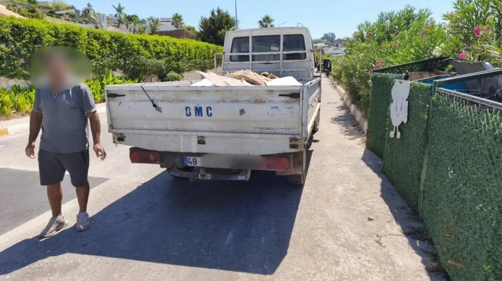 Bodrum'da Moloz Döken Şahsa Tam 50 Bin TL Ceza Kesildi