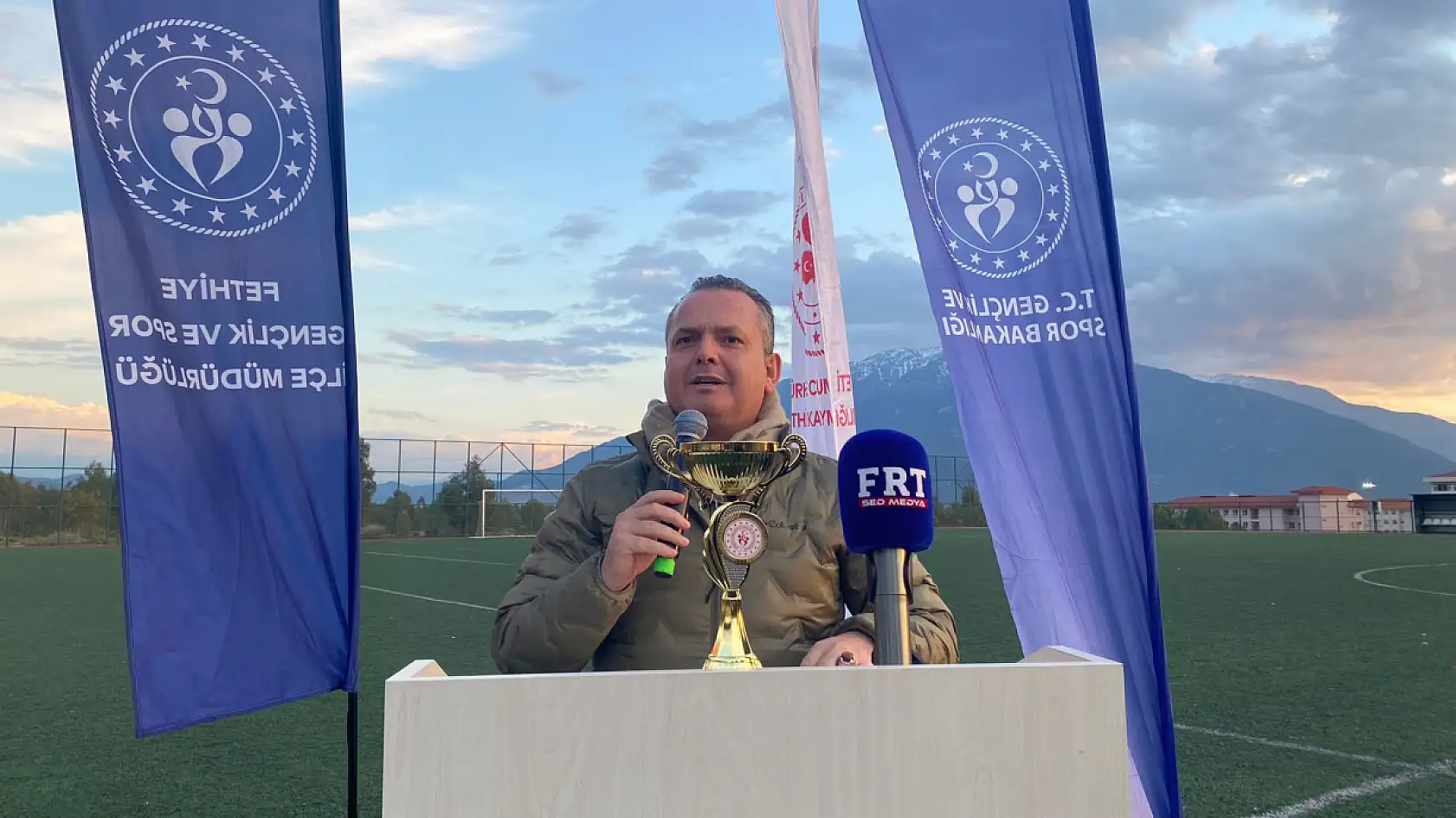 Fethiye'de Kaymakam Akkaya'nın Penaltı Atışıyla Turnuva Başladı