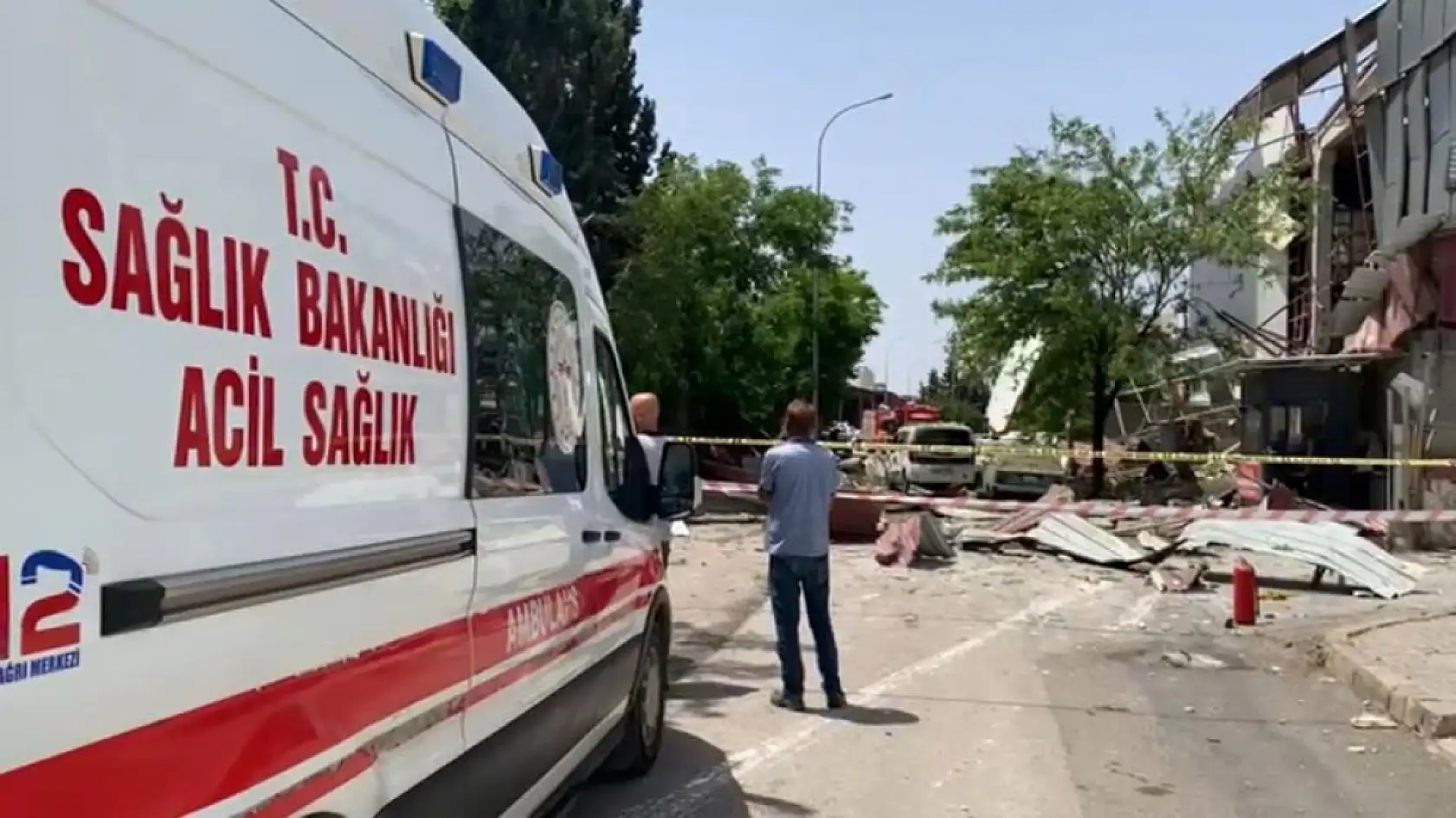 Gaziantep'te fabrikada büyük patlama! 7 yaralı