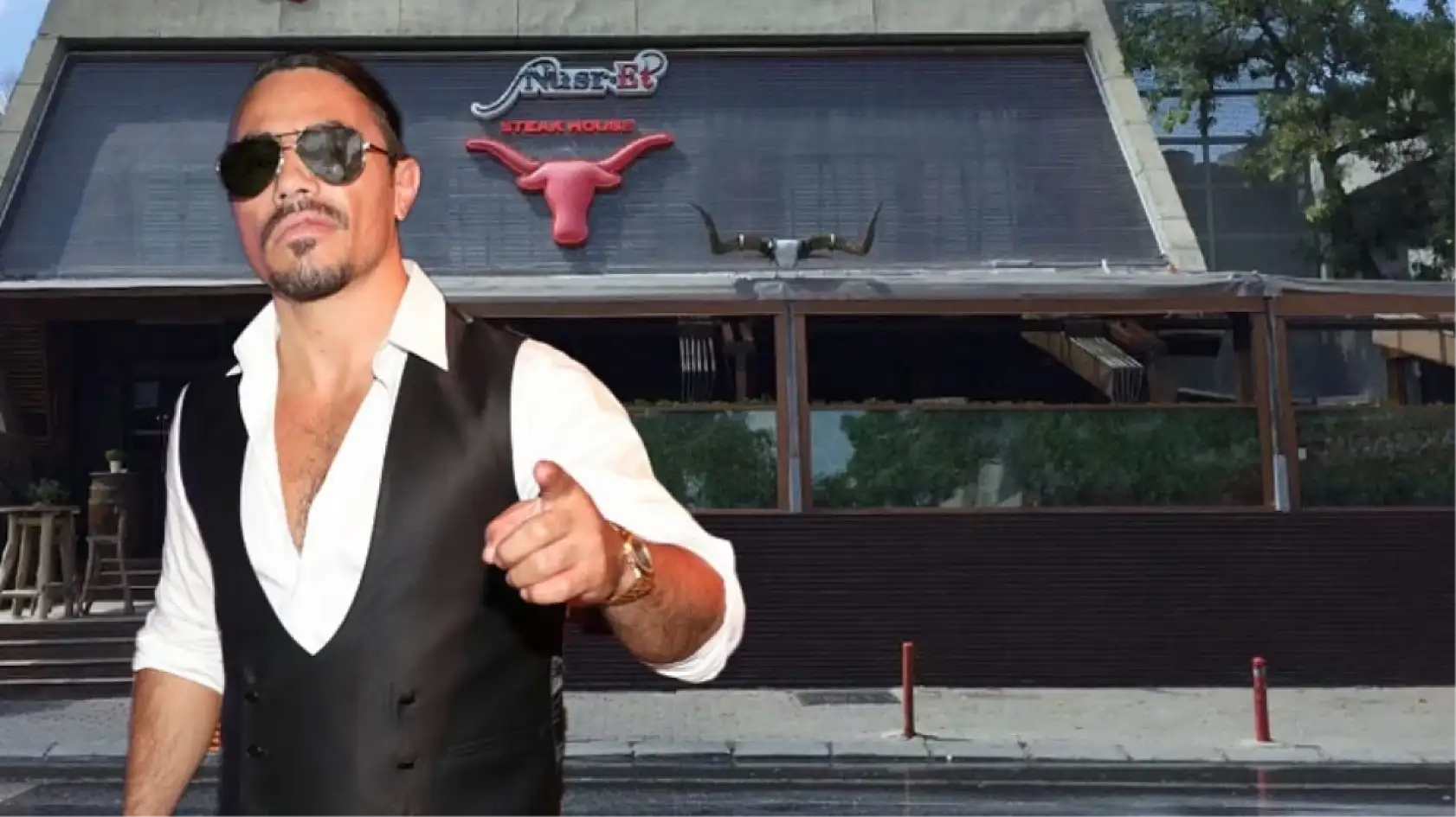 Nusret'i silahlarla taradılar