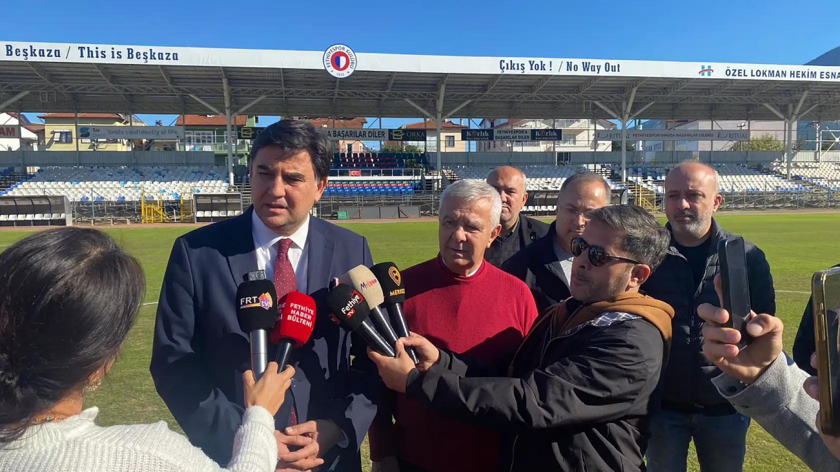 Fethiyespor–Galatasaray Maçı Öncesi Fethiye'de Hazırlıklar Sürüyor