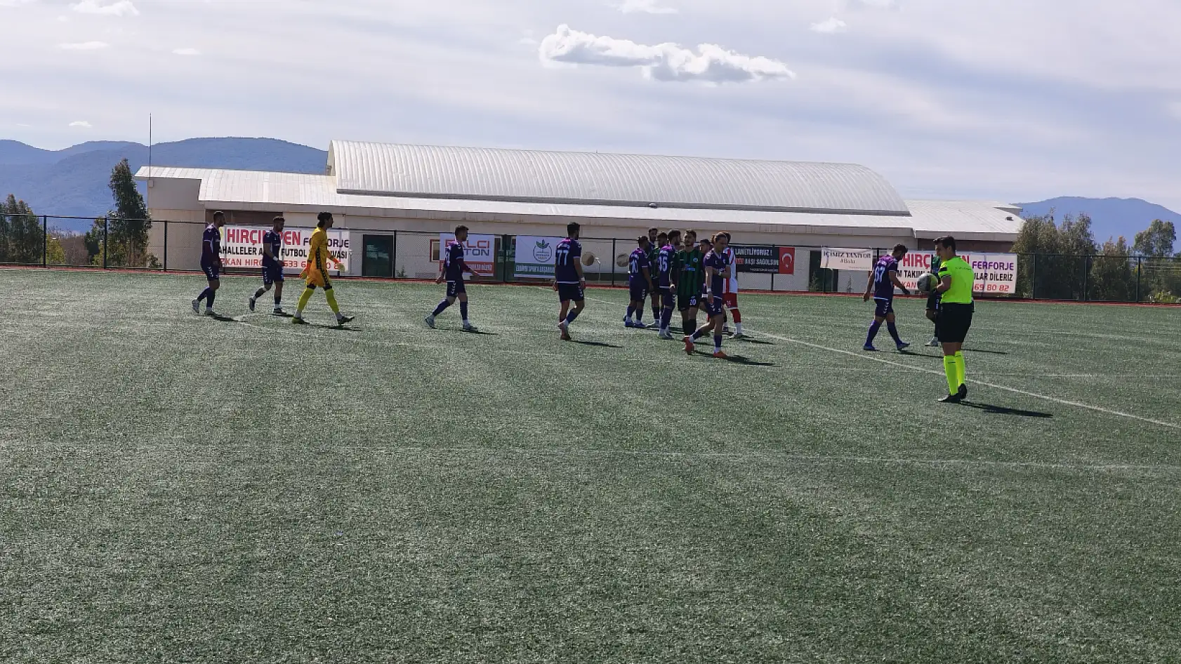 Fethiye'de amatör futbol heyecanı: Eldirekgücüspor:1 Milas Belediyespor: 2