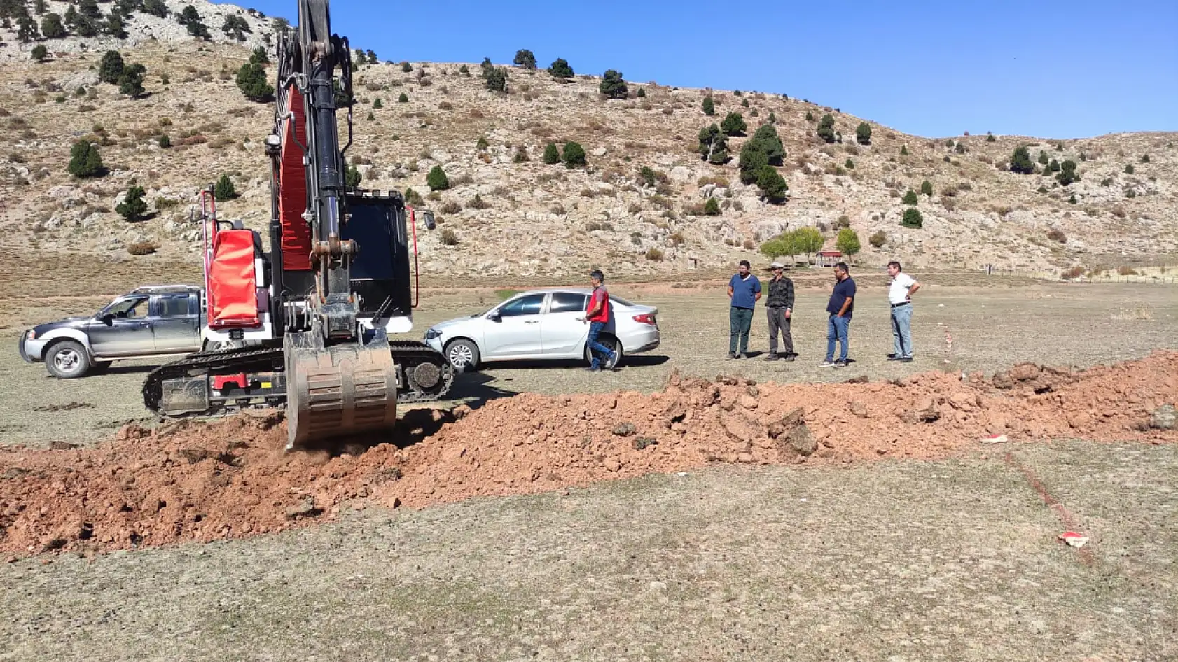 Seydikemer'de Çobanlar Suya Kavuştu