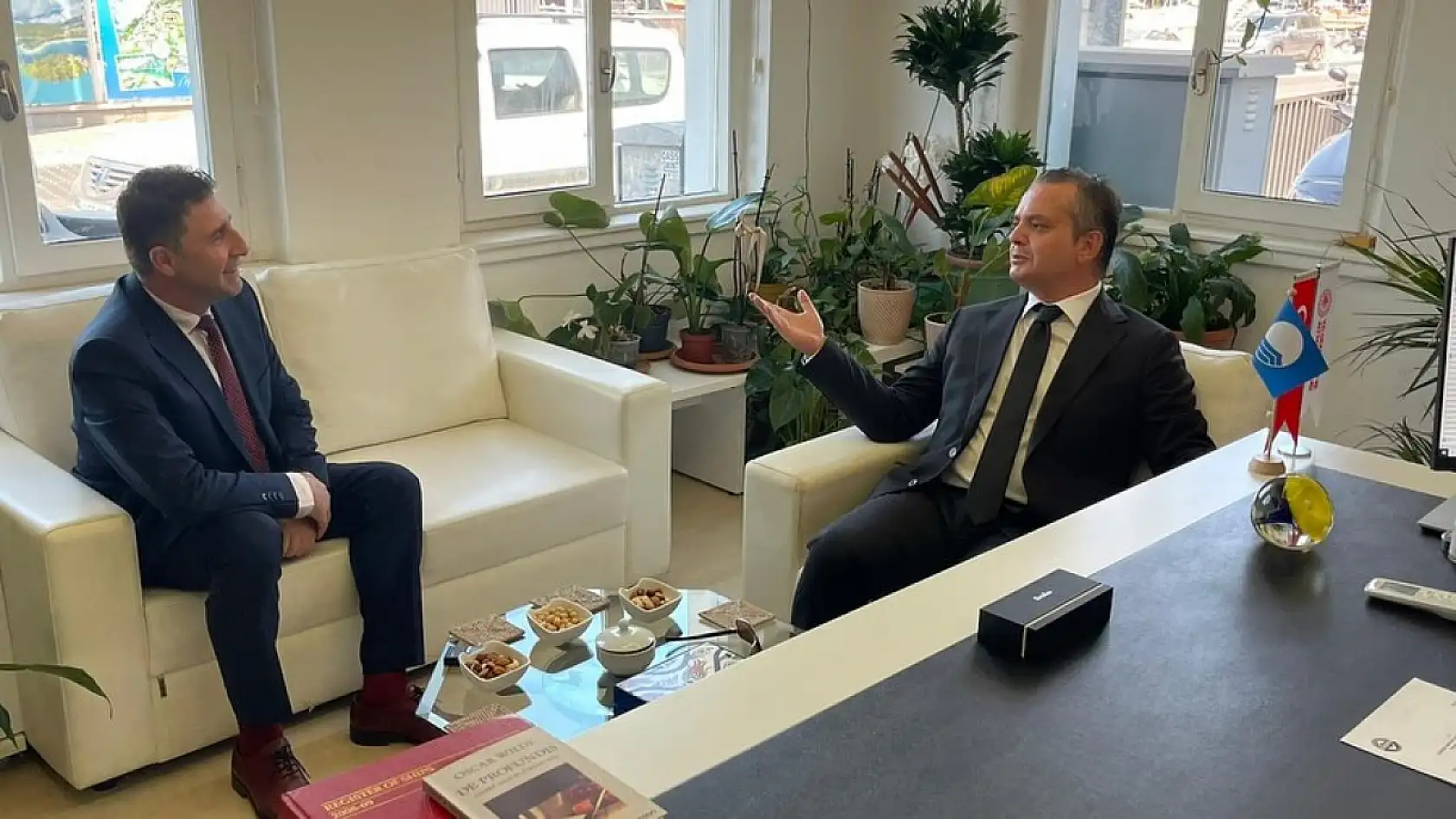 Kaymakam Akkaya, Fethiye Liman Başkanlığı'nı Ziyaret Etti