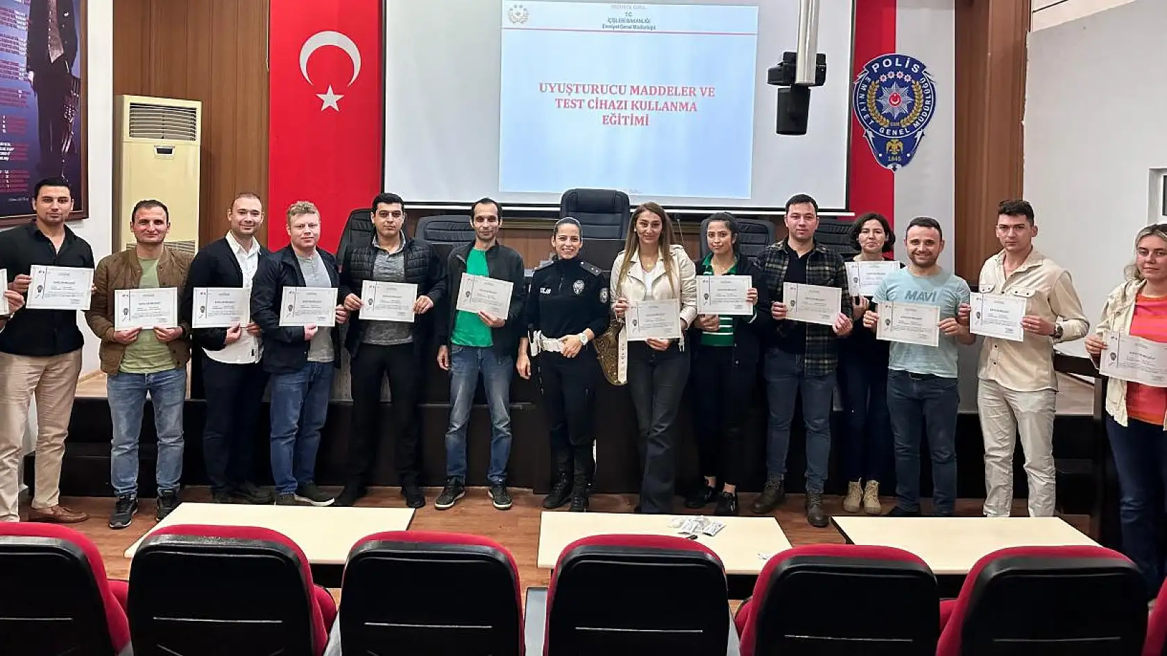 Trafik ekiplerinden 'uyuşturucu testi'