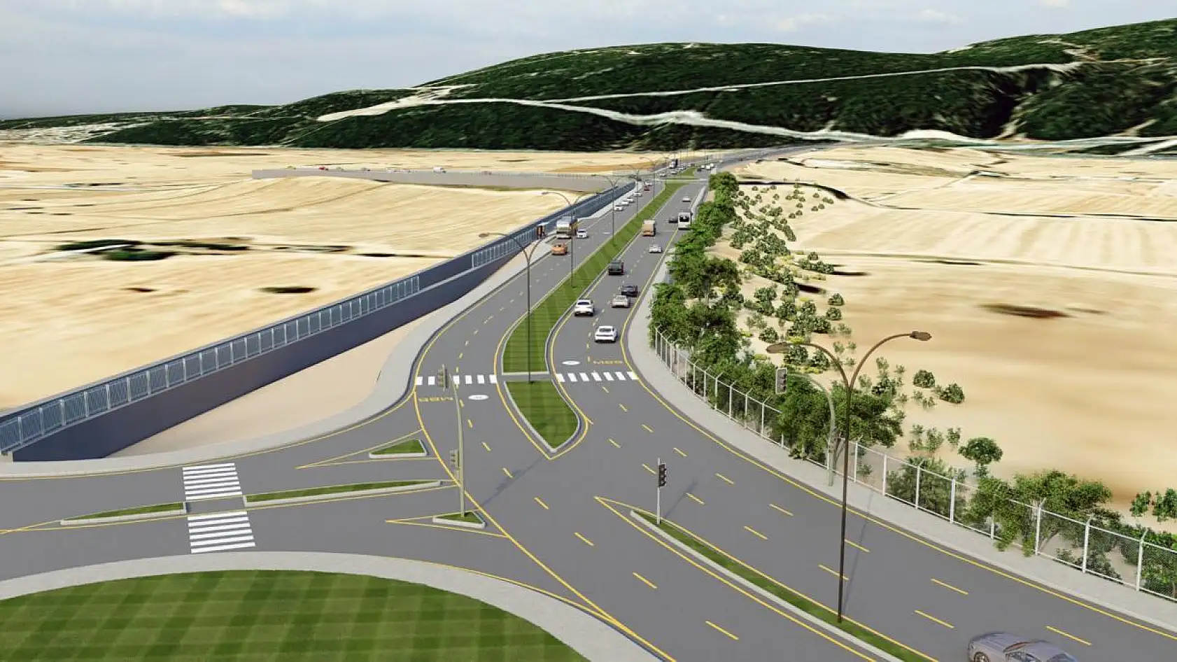 Otogar yolu dört şeride çıkıyor