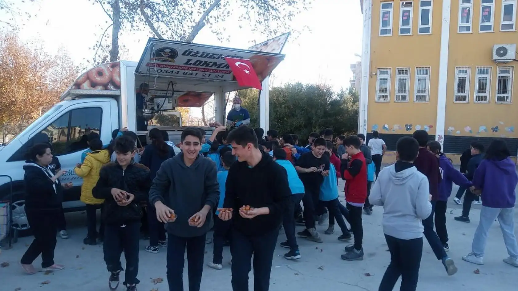 Vatandaştan şehitler hayrına lokma