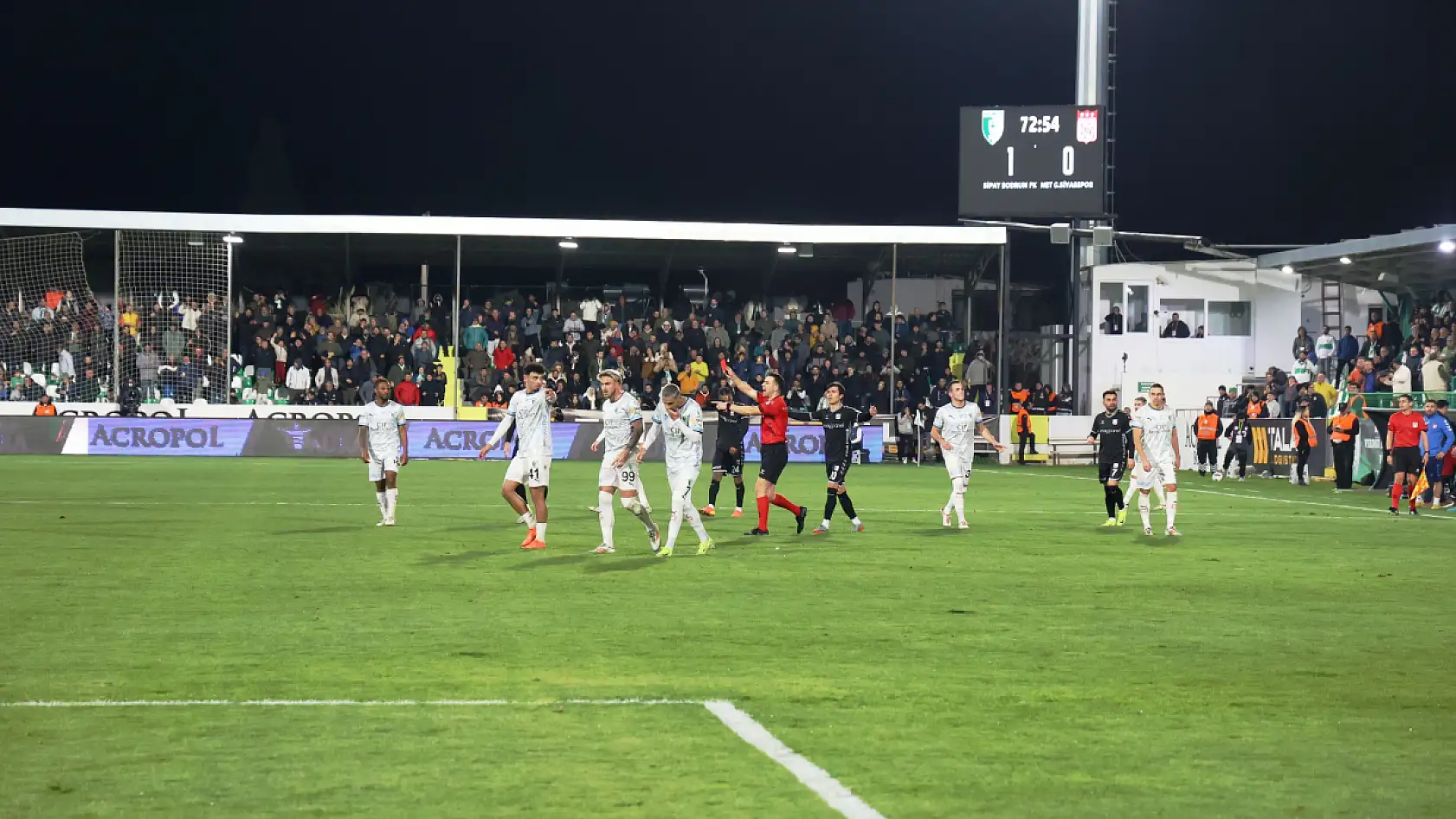 Trendyol Süper Lig: Bodrum FK: 2 - Sivasspor: 0 (MS)