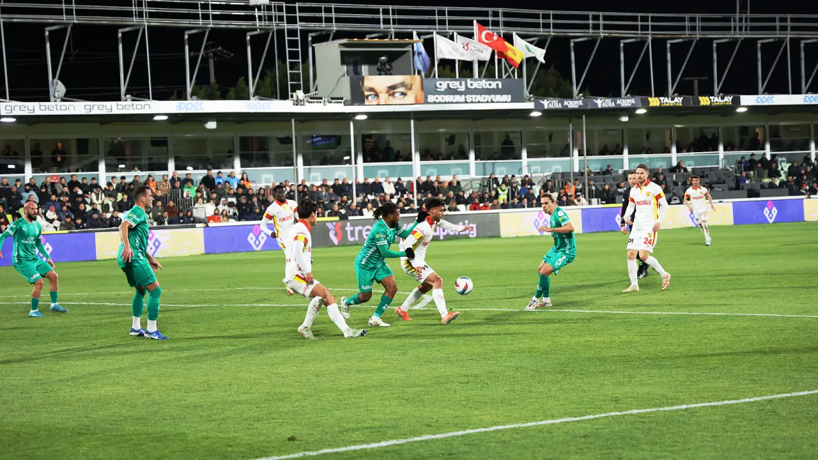 Trendyol Süper Lig: Bodrum FK: 0 - Göztepe: 0