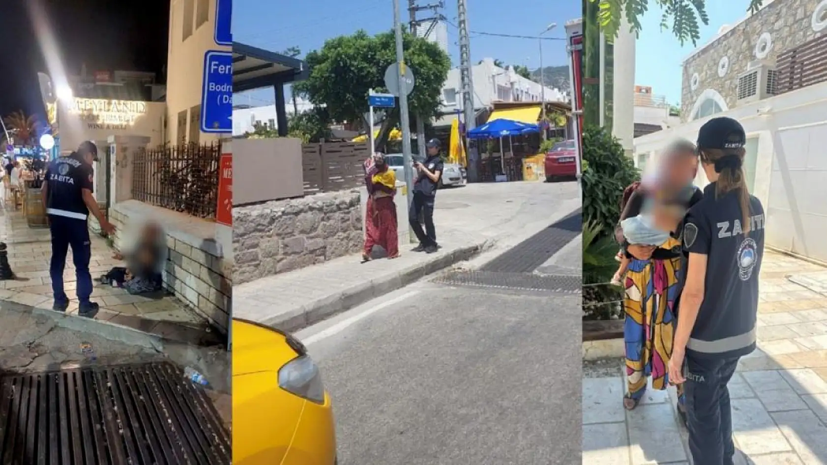Bodrum'da Zabıta Dilenci ve Seyyarlara Geçit Vermiyor