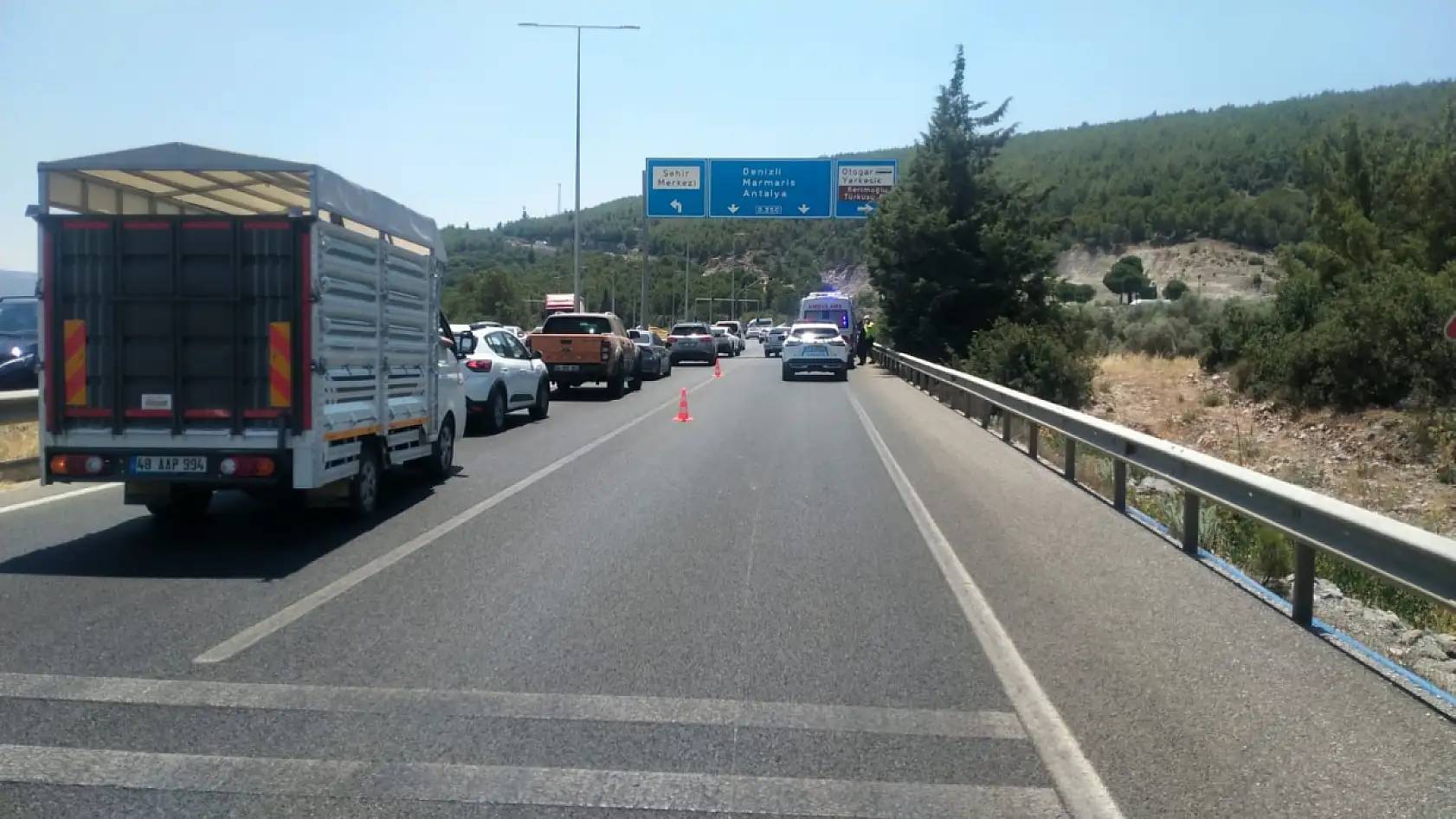 Menteşe'de trafik kazası: 3 yaralı