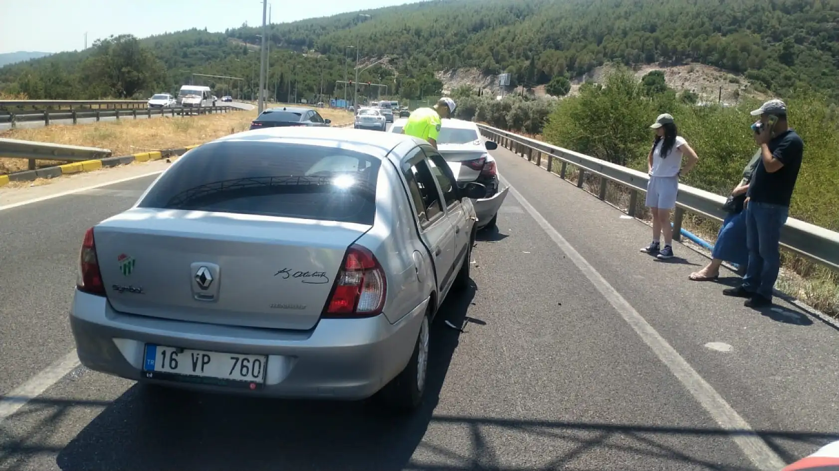 Menteşe'de trafik kazası: 3 yaralı