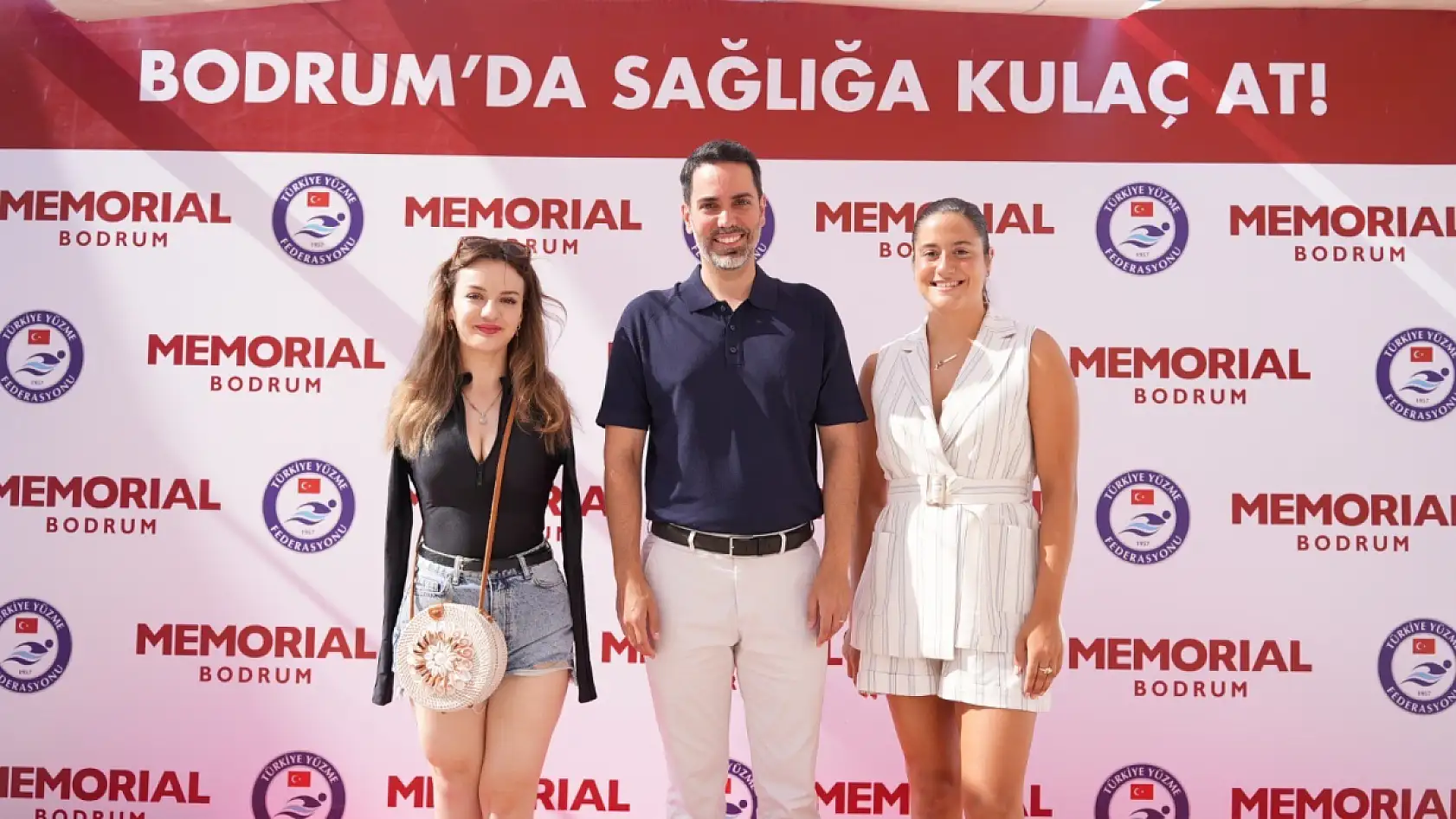 Bodrum'da sağlık için kulaç attılar