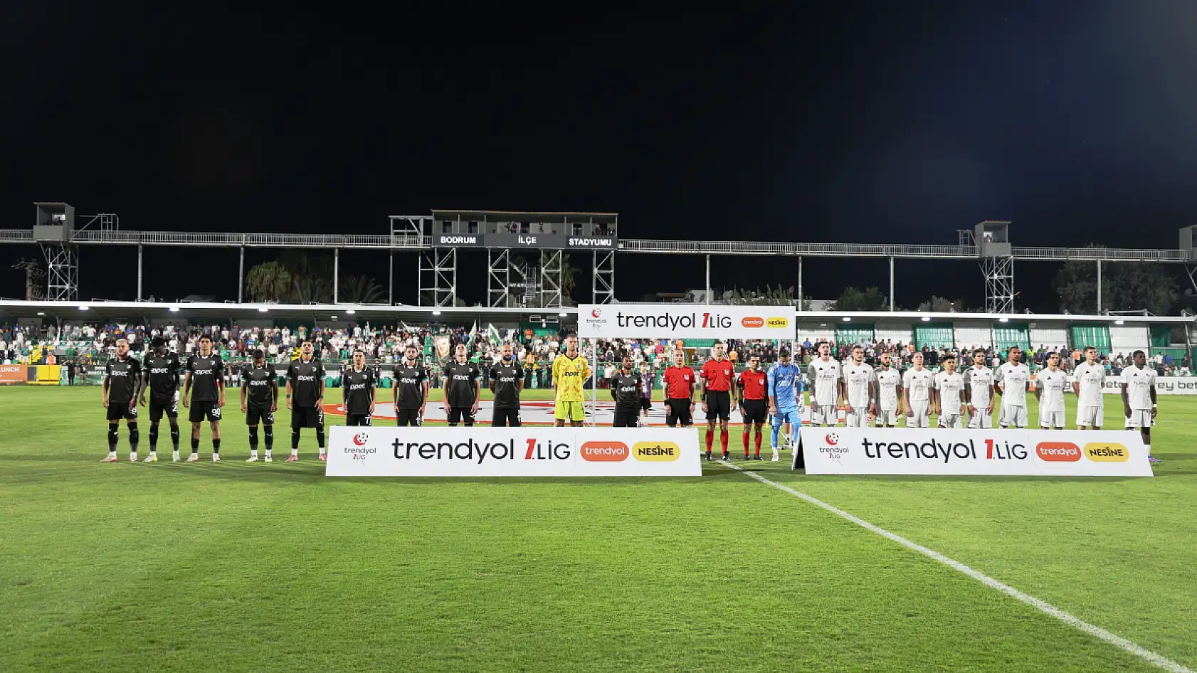 Trendyol 1. Lig'in 7. haftasında Bodrum FK, sahasında Vanspor FK'yı 2-0 mağlup etti