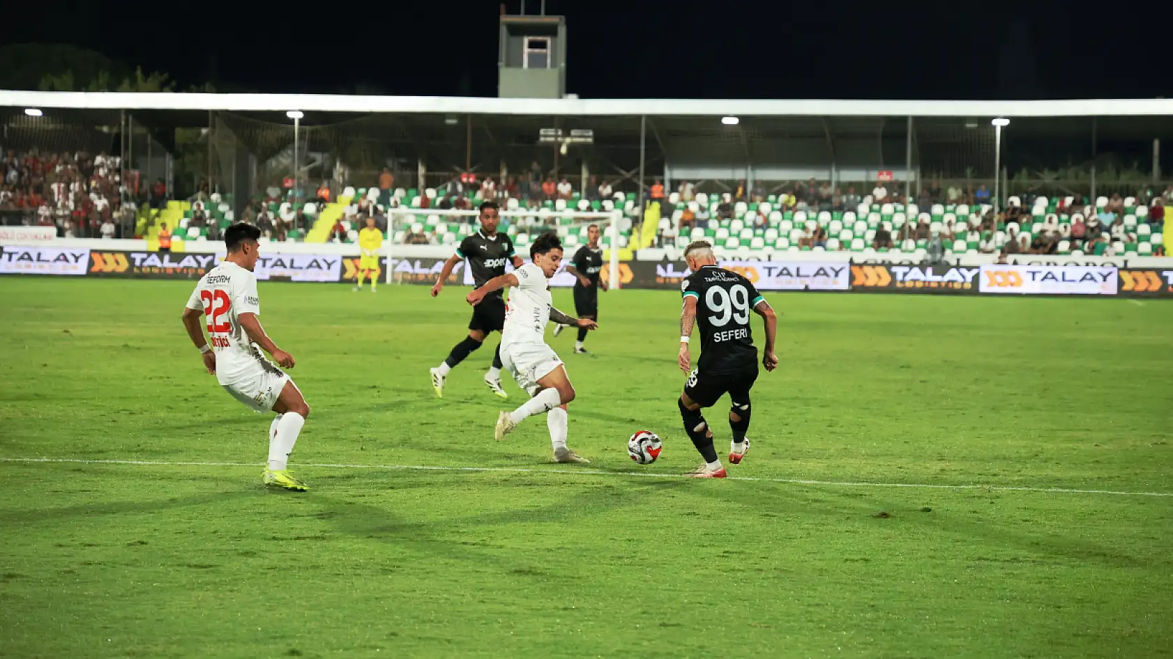 Trendyol 1. Lig'in 7. haftasında Bodrum FK, sahasında Vanspor FK'yı 2-0 mağlup etti
