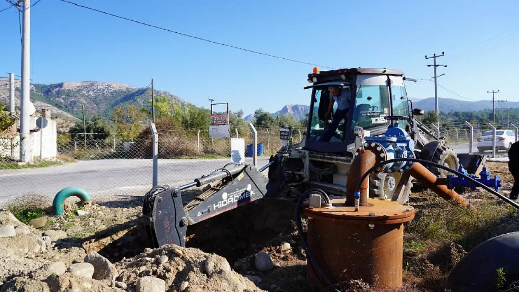 MUSKİ, Geyik Barajı hattındaki arızaları giderdi