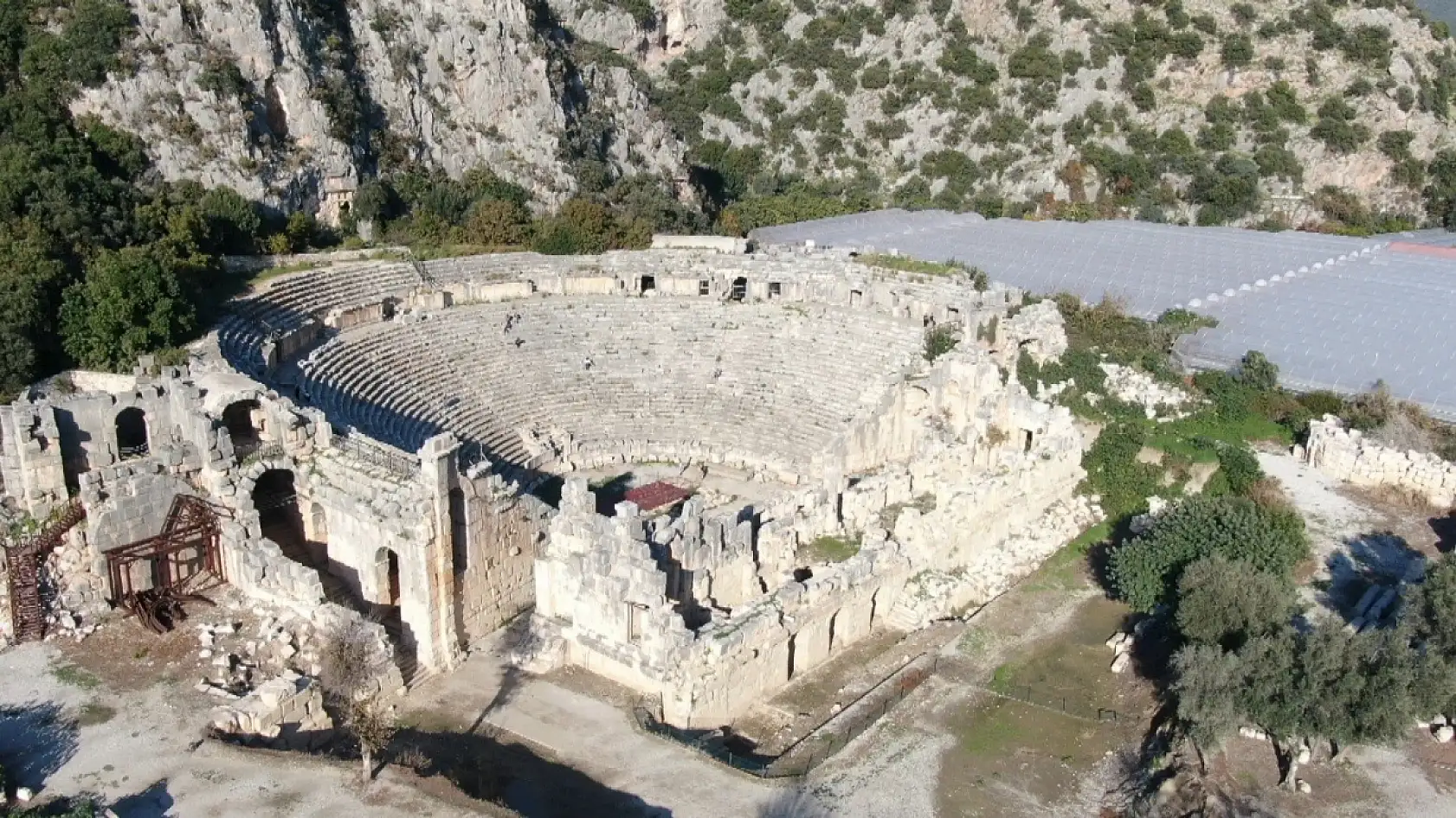 Alüvyonlarla örtülü Anadolu'nun Pompei'si Myra