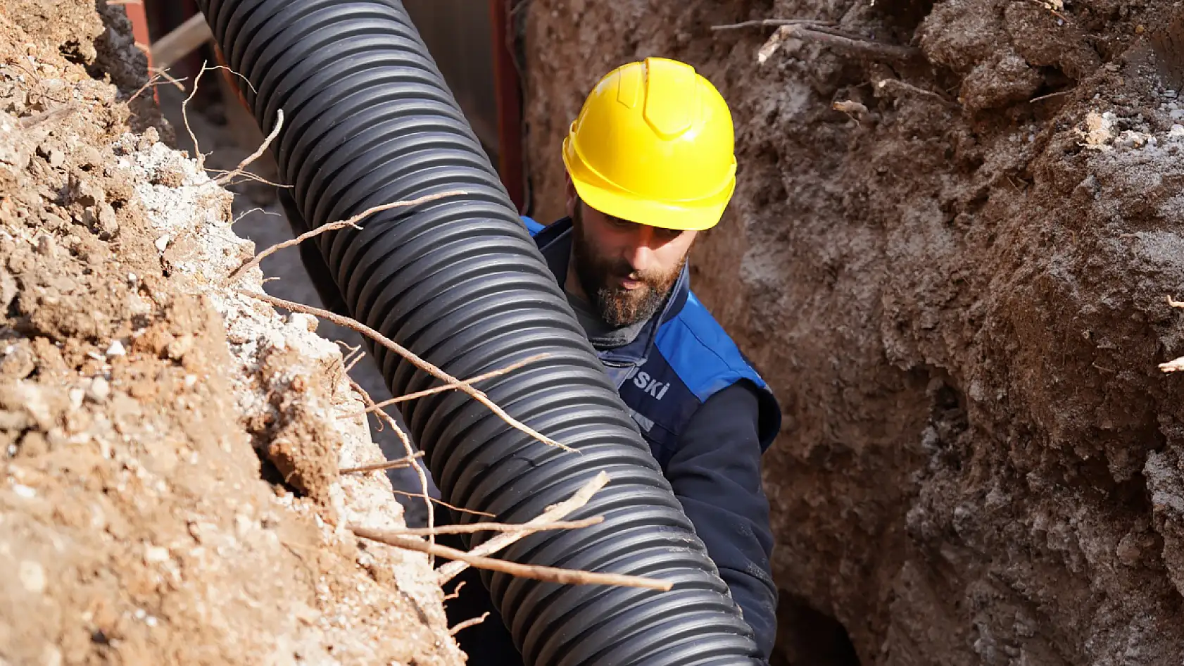Datça Çomarlık'ta kanalizasyon sorunu sona eriyor