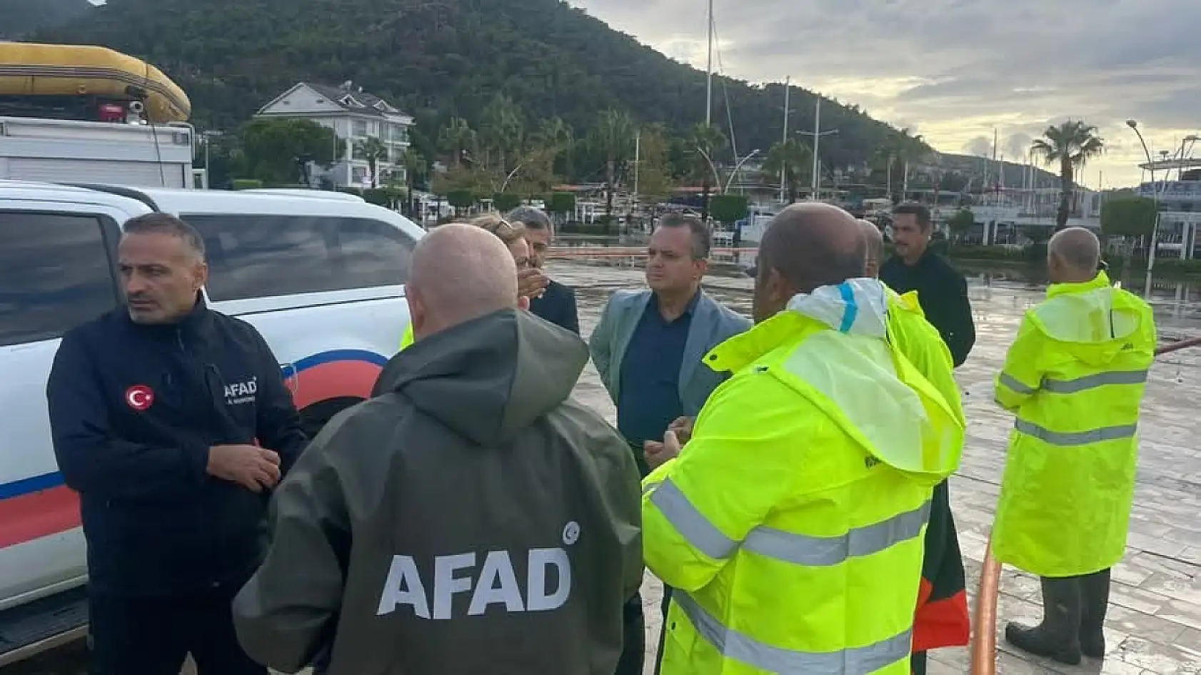 Fethiye Kaymakamı Akkaya, Yağış Sonrası İncelemelerde Bulundu