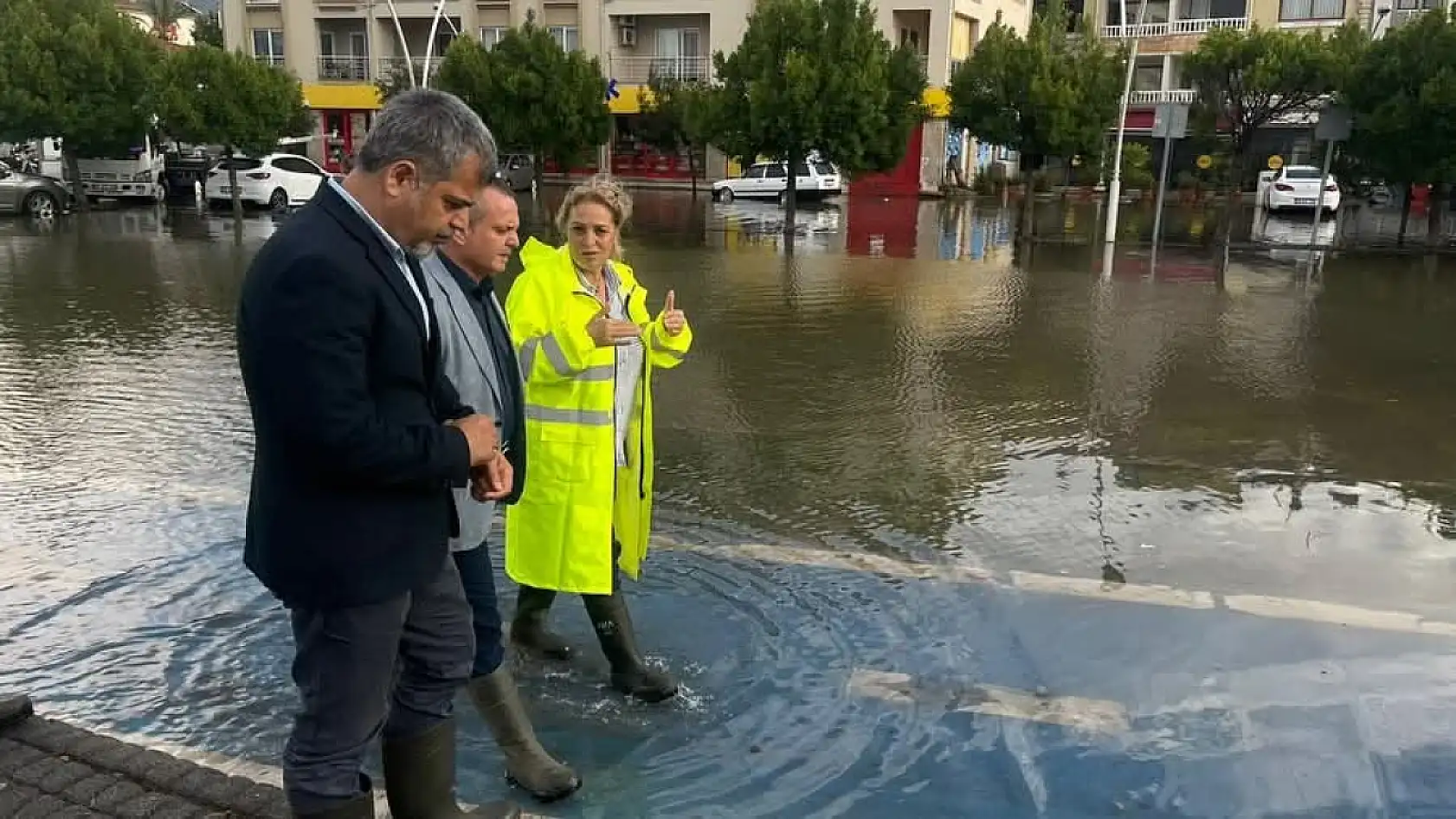 Fethiye Kaymakamı Akkaya, Yağış Sonrası İncelemelerde Bulundu