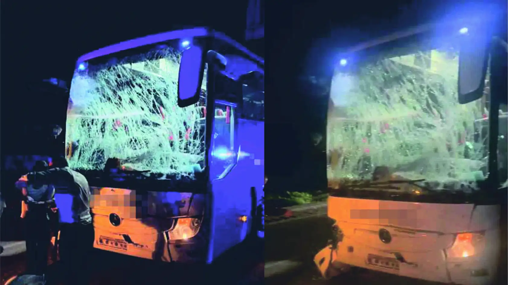 Yolcu otobüsü ile minibüs çarpıştı! Kazada 1 kişi hayatını kaybetti