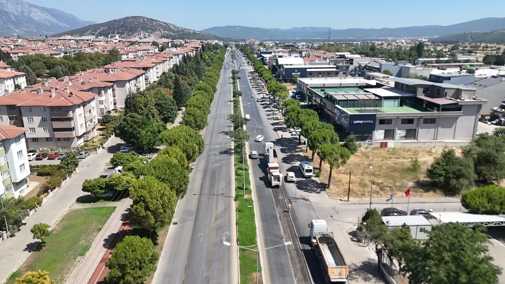 Büyükşehir Menteşe'de 17,5 Milyonluk Yol Yatırımına Başladı