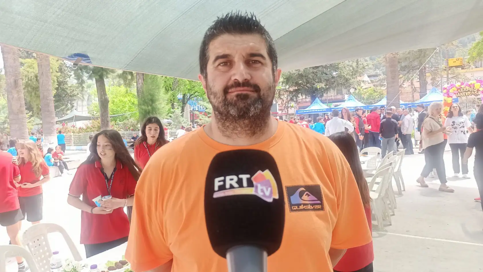Fethiye Gazi Ortaokulu'nda okul yararına Kermes düzenlendi