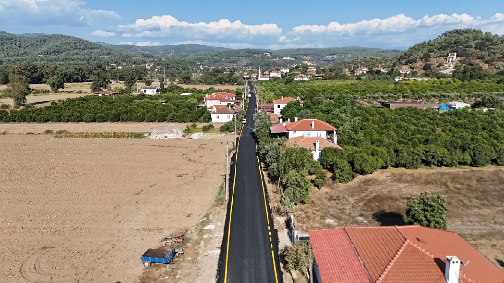 Muğla Büyükşehir, Şirinköy-Çıtlık'ta Yol Çalışmalarını Tamamladı